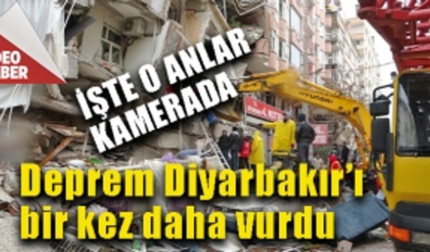 Deprem Diyarbakır’ı bir kez daha vurdu
