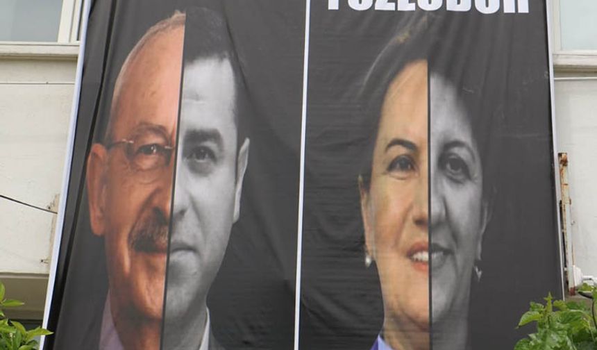 Kılıçdaroğlu ve Akşener’e ikiyüzlü afiş!