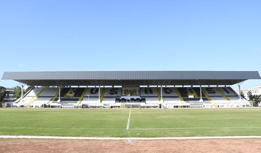 Kuşadası’nda Futbolun Mabedi Özer Türk Stadı Yenilendi