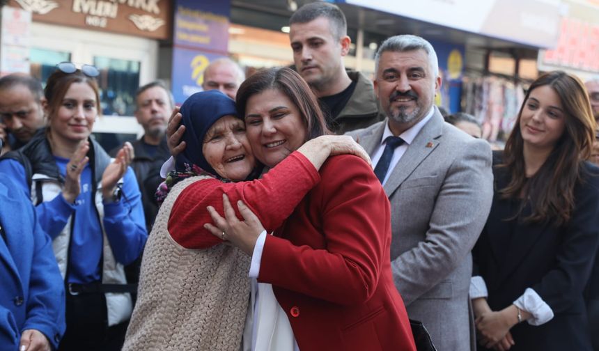 Başkan Çerçioğlu İncirliova'da vatandaşlarla buluştu