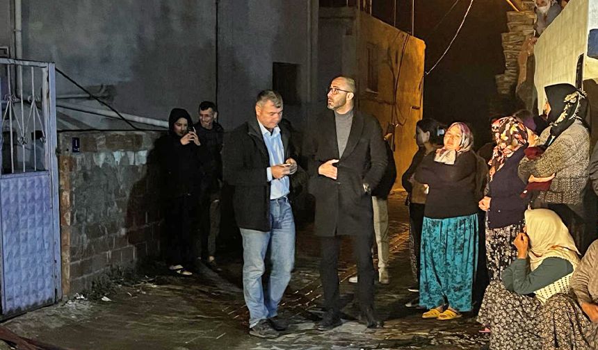 Germencik Bozköy Mahallesinde korkutan yangın
