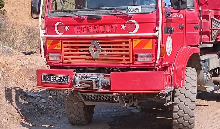 Koçarlı Belediyesi'nden orman yangınına destek